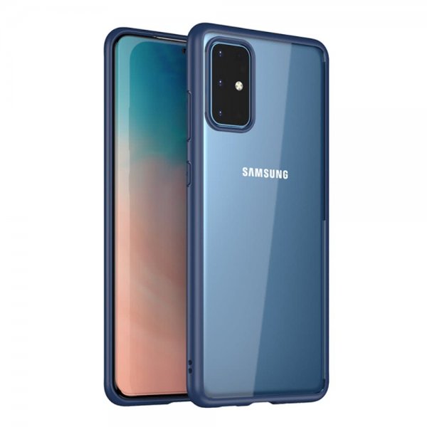 Samsung Galaxy S20 Plus Skal Transparent Baksida Blå
