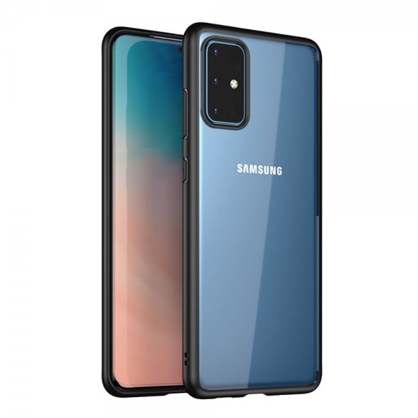 Samsung Galaxy S20 Plus Skal Transparent Baksida Svart