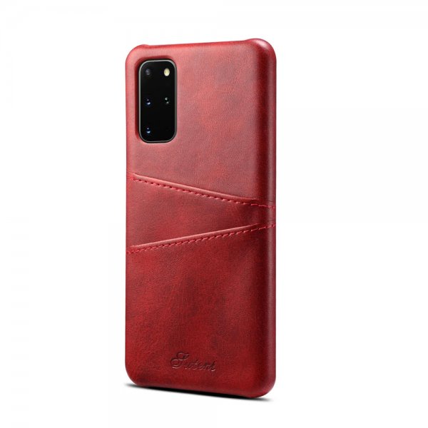 Samsung Galaxy S20 Plus Skal Två Kortfack Röd