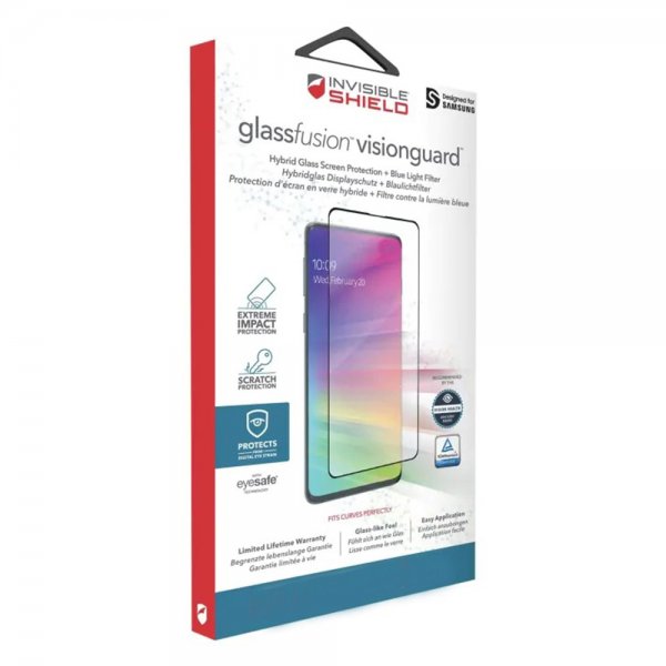 Samsung Galaxy S20 Plus Skärmskydd Glass Fusion Visionguard