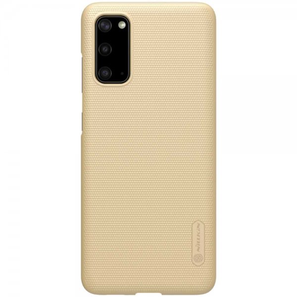 Samsung Galaxy S20 Skal Frosted Shield Guld