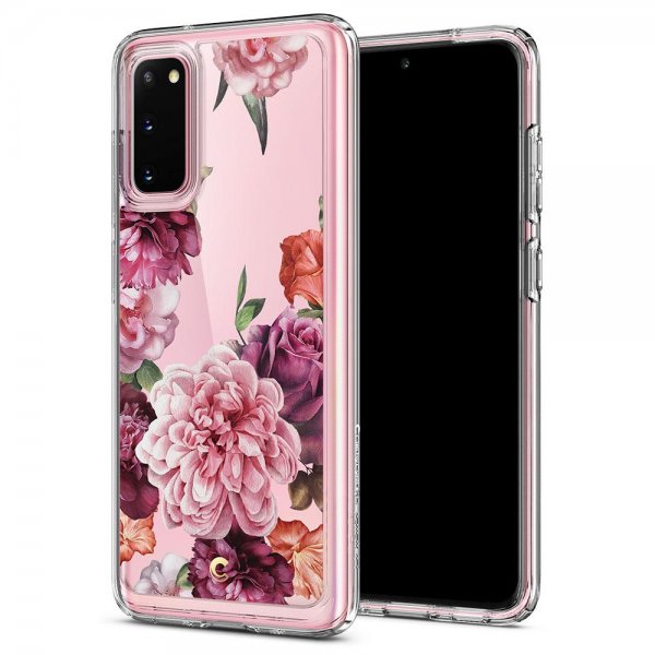 Samsung Galaxy S20 Skal Rose Floral