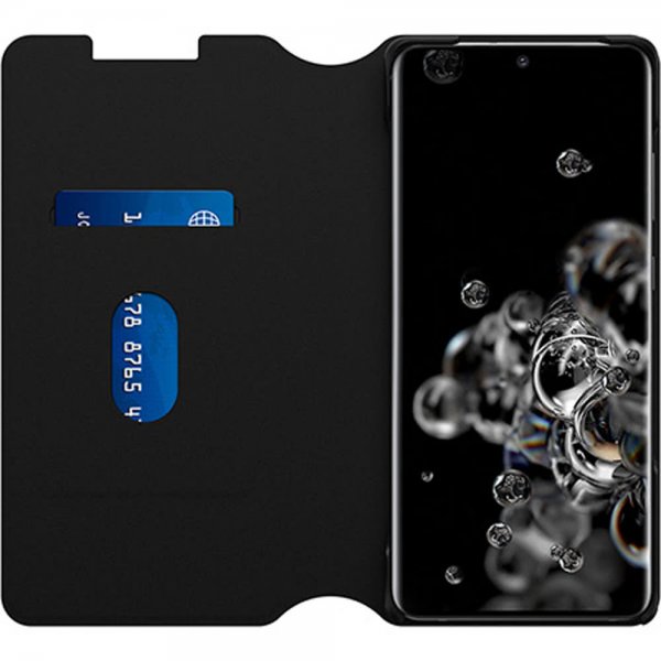 Samsung Galaxy S20 Ultra Fodral Strada Via Series Svart