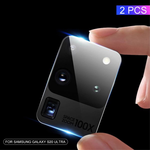 Samsung Galaxy S20 Ultra Kameralinsskydd 2-pack