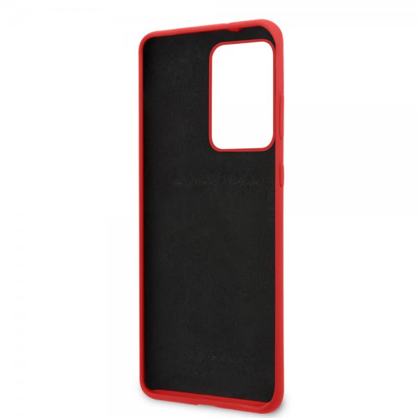 Samsung Galaxy S20 Ultra Skal med Logo Röd
