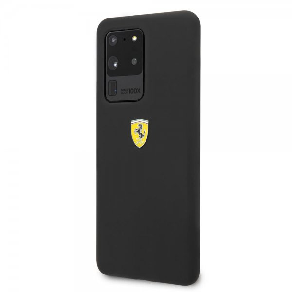 Samsung Galaxy S20 Ultra Skal med Logo Svart