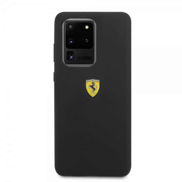 Samsung Galaxy S20 Ultra Skal med Logo Svart