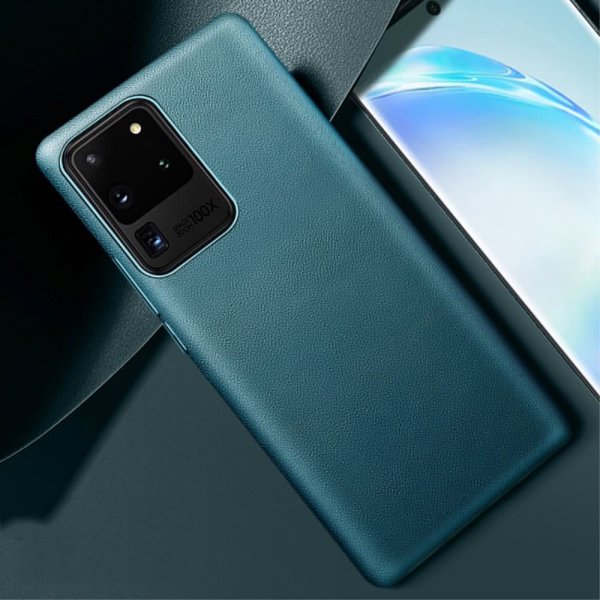 Samsung Galaxy S20 Ultra Skal Nappatextur Grön