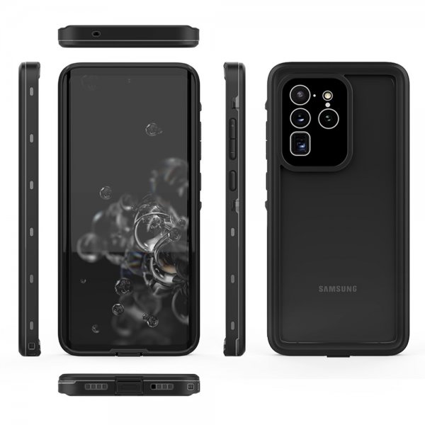 Samsung Galaxy S20 Ultra Skal Vattentåligt IP68 Svart