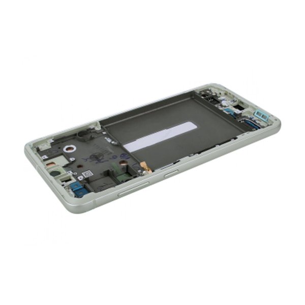 Samsung Galaxy S21 FE 5G Skärm med LCD Display Original - Grön
