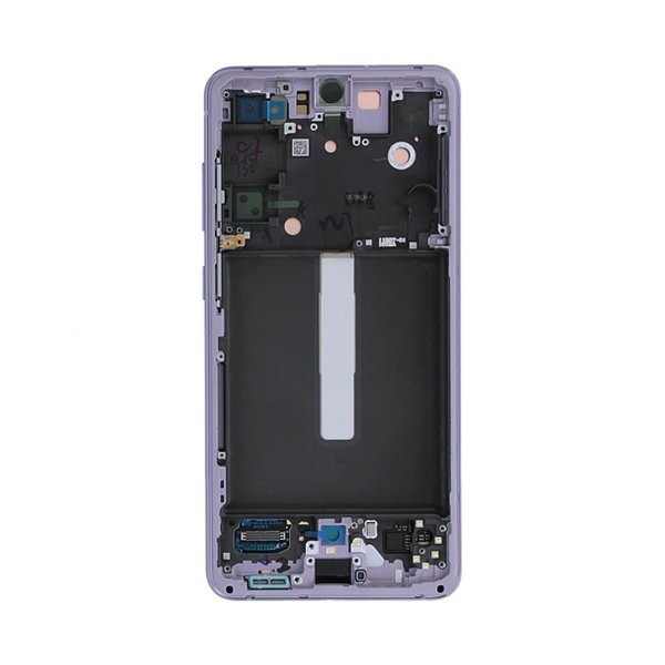 Samsung Galaxy S21 FE 5G Skärm med LCD Display Original - Lavendel