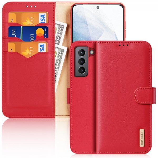 Samsung Galaxy S21 FE Fodral Hivo Series Röd