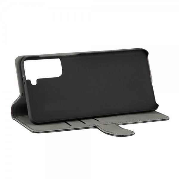 Samsung Galaxy S21 Plus Fodral med Kortfack Svart