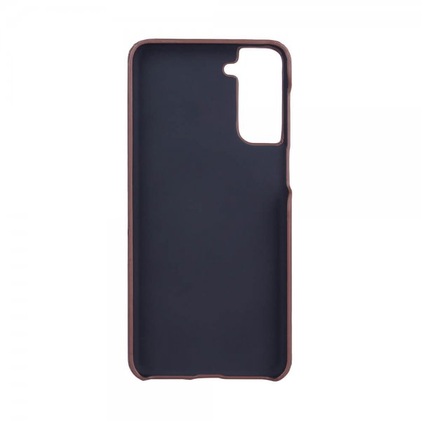 Samsung Galaxy S21 Plus Skal med Kortfack Brun