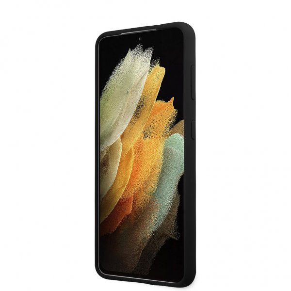 Samsung Galaxy S21 Plus Skal med Logo Svart