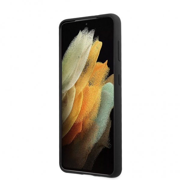 Samsung Galaxy S21 Plus Skal med Logo Svart