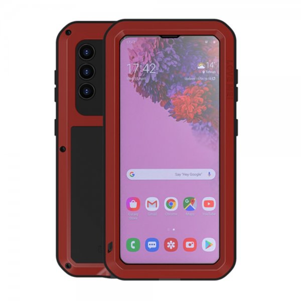 Samsung Galaxy S21 Skal Powerful Case Röd