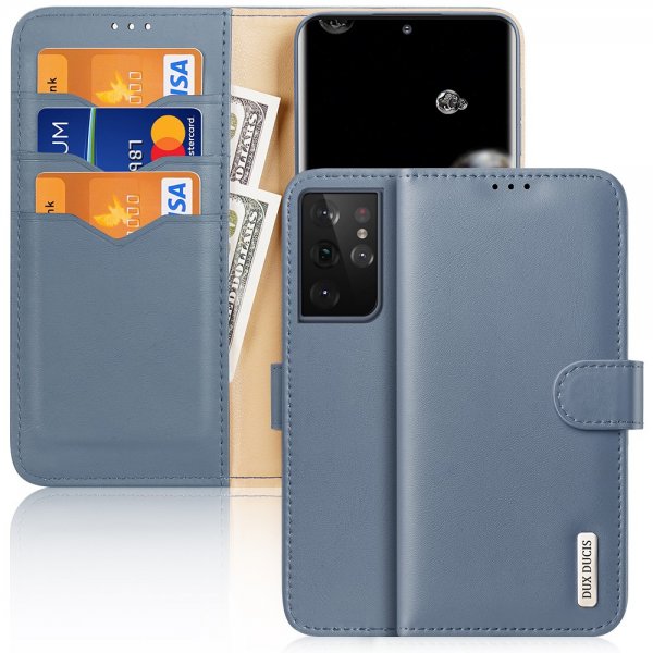 Samsung Galaxy S21 Ultra Fodral Hivo Series Blå