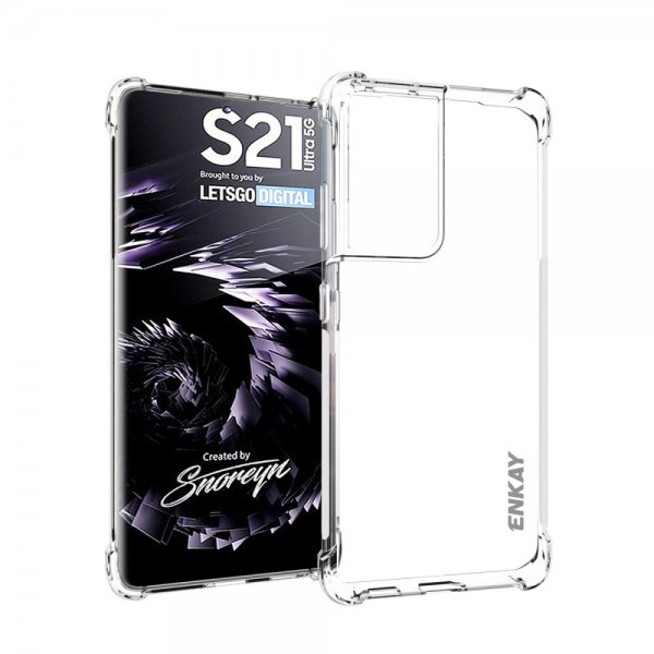 Samsung Galaxy S21 Ultra Skal Transparent Klar