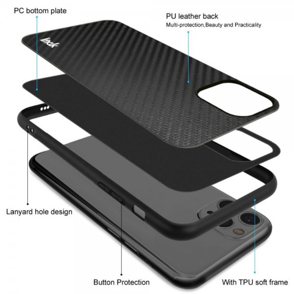 Samsung Galaxy S22 Plus Skal LX-5 Series Kolfibertextur Svart