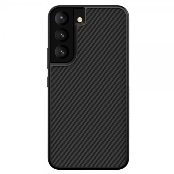 Samsung Galaxy S22 Plus Skal Synthetic Fiber Svart