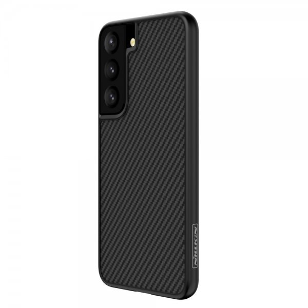 Samsung Galaxy S22 Plus Skal Synthetic Fiber Svart