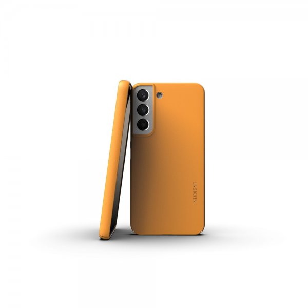 Samsung Galaxy S22 Cover Thin Case V3 Saffron Yellow