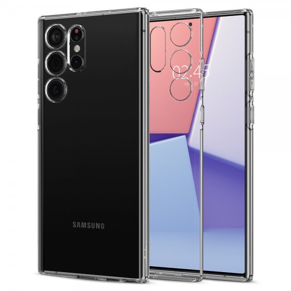 Samsung Galaxy S22 Ultra Skal Liquid Crystal Crystal Clear