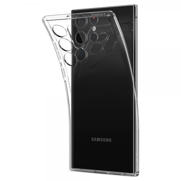 Samsung Galaxy S22 Ultra Skal Liquid Crystal Crystal Clear