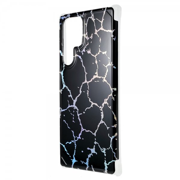 Samsung Galaxy S22 Ultra Skal Marmor Svart