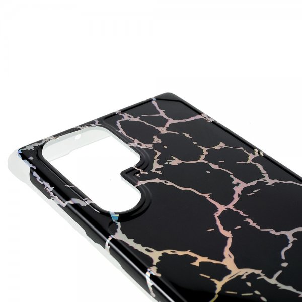 Samsung Galaxy S22 Ultra Skal Marmor Svart