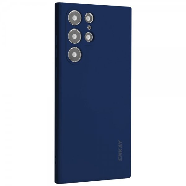 Samsung Galaxy S22 Ultra Skal Silicone Blå