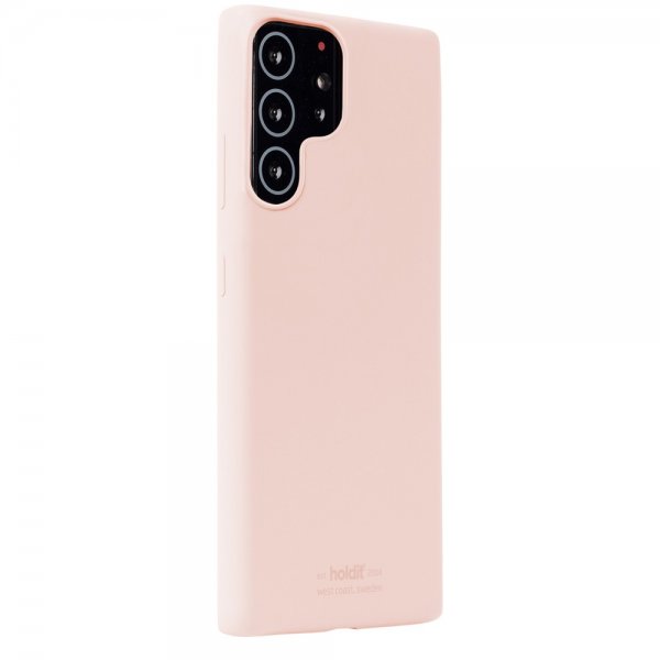 Samsung Galaxy S22 Ultra Skal Silikon Blush Pink