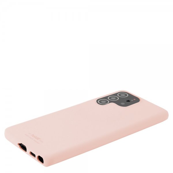 Samsung Galaxy S22 Ultra Skal Silikon Blush Pink