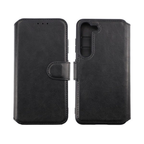Samsung Galaxy S23 Fodral Utfällbart Kortfack Svart