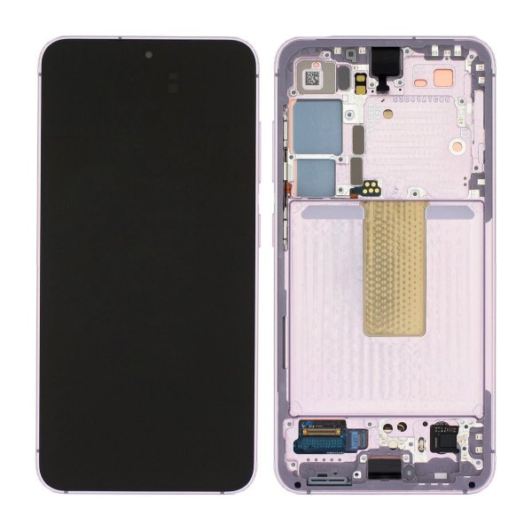 Samsung Galaxy S23 5G (SM-S911) Skärm med LCD Display Original - Lavendel/Lila