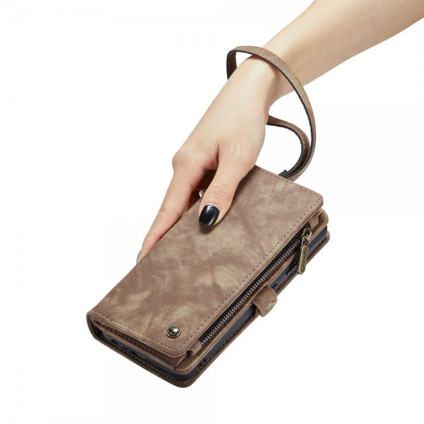 Samsung Galaxy S23 FE Fodral 008 Series Löstagbart Skal Brun