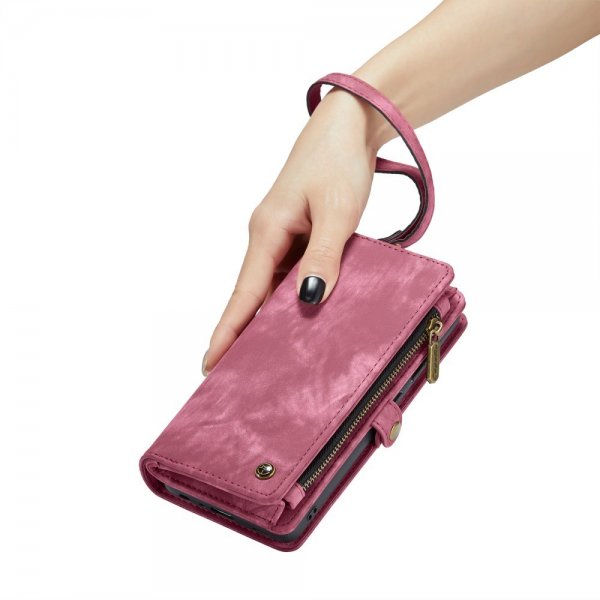 Samsung Galaxy S23 FE Fodral 008 Series Löstagbart Skal Röd