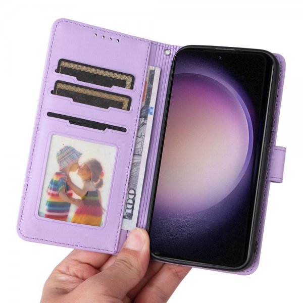 Samsung Galaxy S23 FE Fodral med Löstagbart Skal 005 Lila