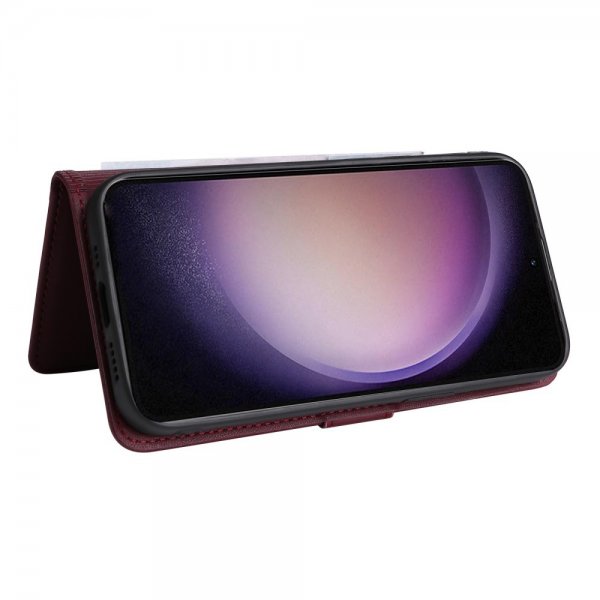 Samsung Galaxy S23 FE Fodral med Löstagbart Skal 005 Röd