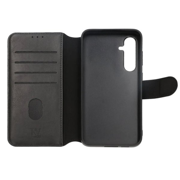 Samsung Galaxy S23 FE Fodral 4 Kortfack Svart