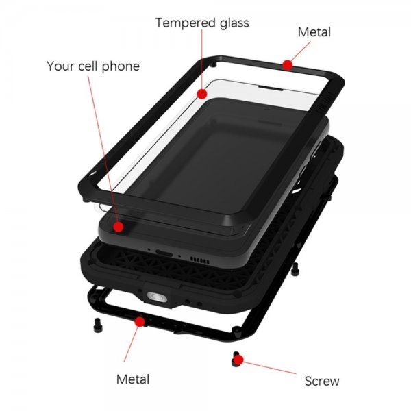 Samsung Galaxy S23 FE Skal Powerful Case Svart