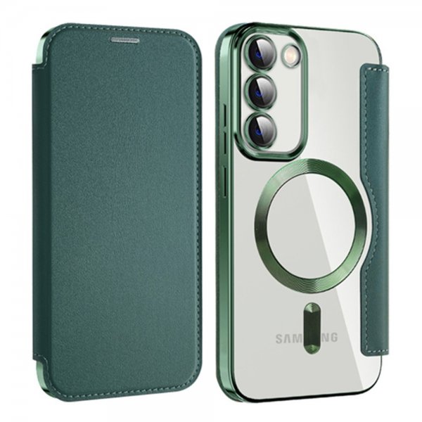 Samsung Galaxy S23 Fodral MagSafe Grön
