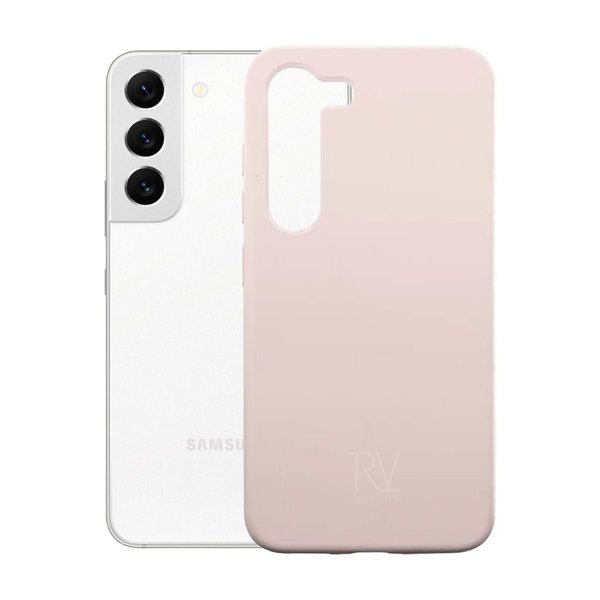 Samsung Galaxy S23 Skal Silikon Sandrosa