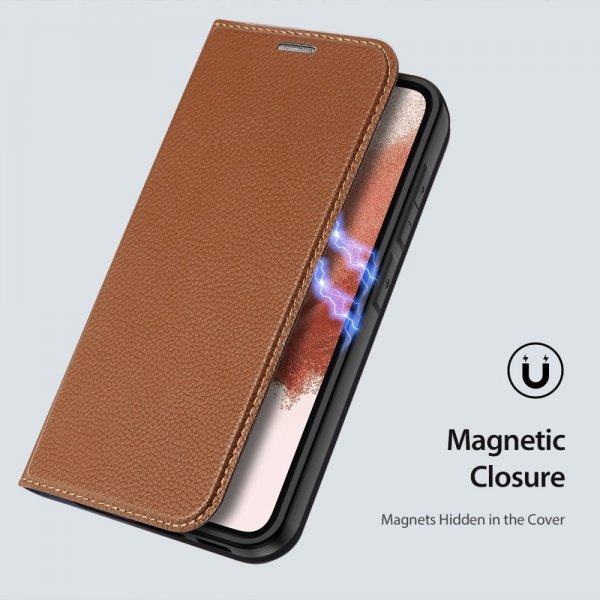 Samsung Galaxy S23 Plus Fodral Skin X2 Series Brun