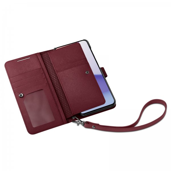 Samsung Galaxy S23 Plus Fodral Wallet S Plus Burgundy