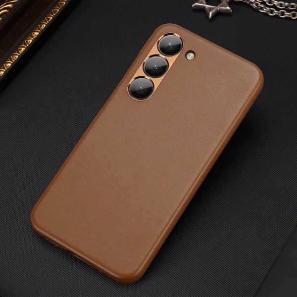 Samsung Galaxy S23 Plus Skal Grit Series Brun
