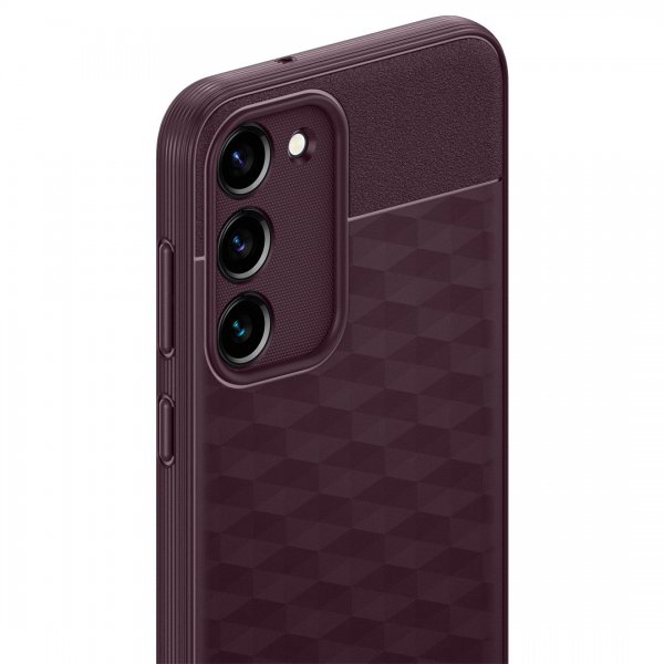 Samsung Galaxy S23 Plus Skal Parallax Burgundy