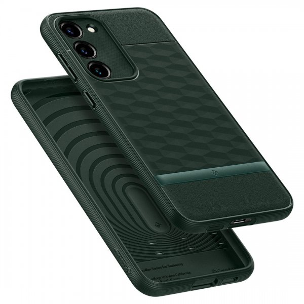 Samsung Galaxy S23 Plus Skal Parallax Midnight Green