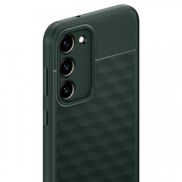 Samsung Galaxy S23 Plus Skal Parallax Midnight Green